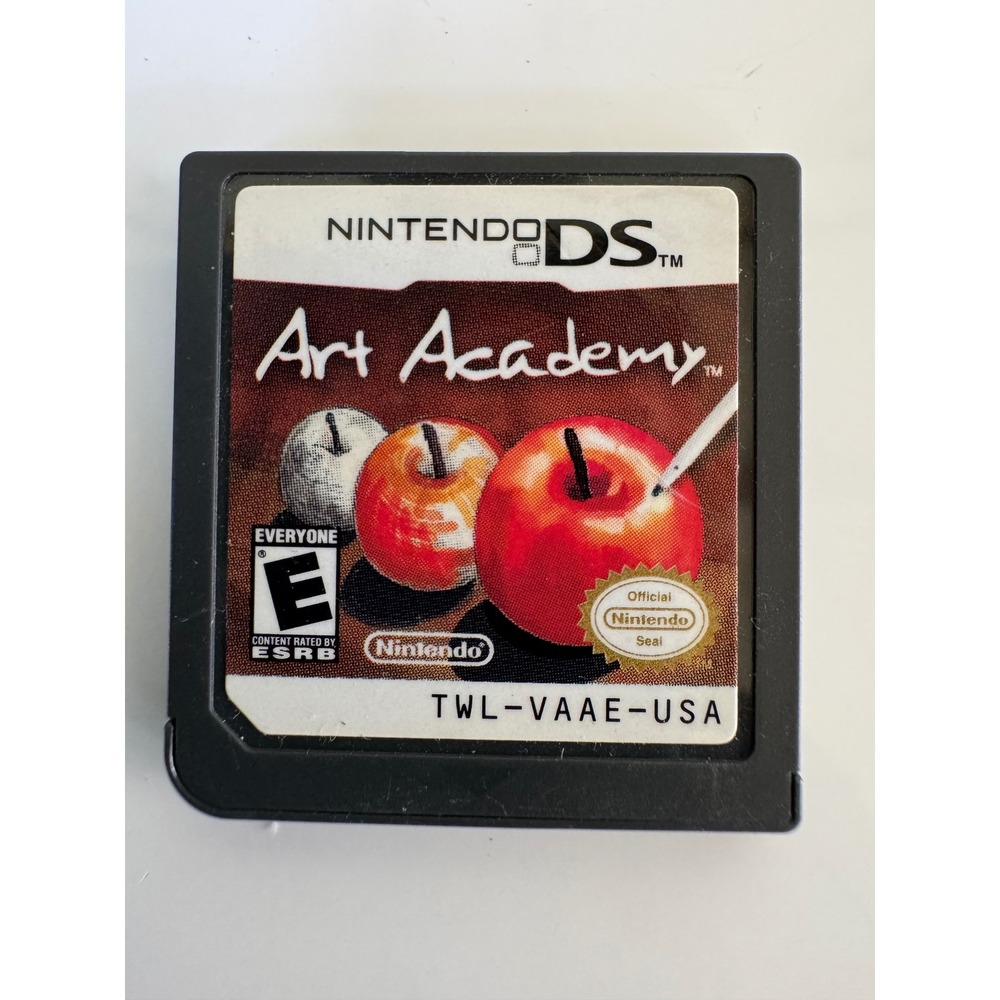 Art Academy Nintendo DS 3DS Game Cartridge TWL-VAAE-USA Authentic ESRB E